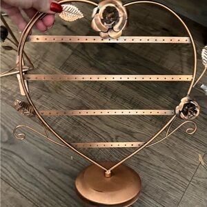 2 PSC Jewelry Display Holder Rose gold